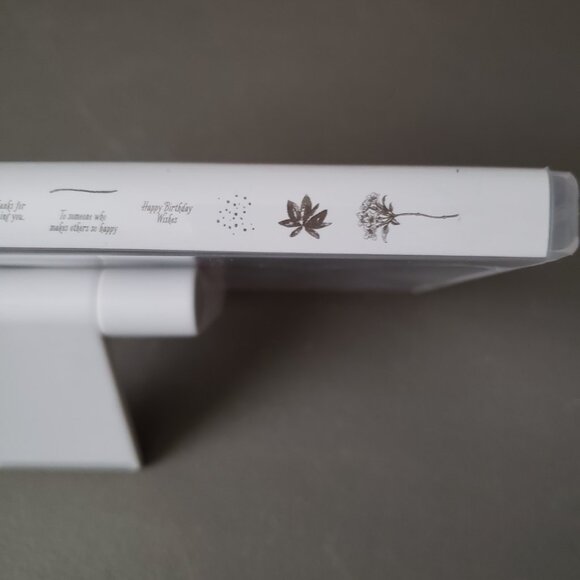 Stampin' Up! 'AVANT GARDEN' Photopolymer Stamp Set (Used) - Picture 5 of 5